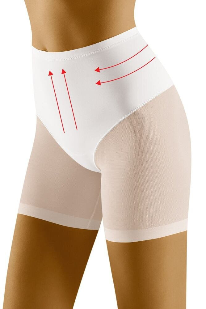 Stahovací boxerkové kalhotky Relaxa bílé Wolbar, bílá XL i43_59598_2:bílá_3:XL_