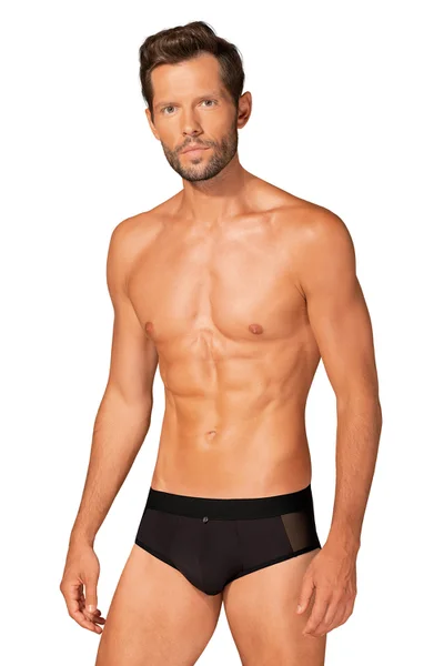 Pánské slipy Boldero briefs black - Obsessive