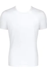 Bio bavlněné tričko sloggi GO s kulatým výstřihem a úzkým střihem - bílé