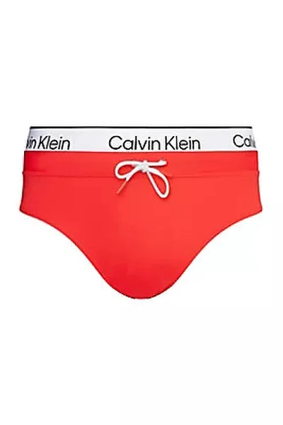 Pánské plavky Pletené spodní díly BRIEF DOUBLE WB KM0KM00959XM9 - Calvin Klein