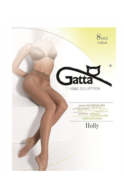 Dámské punčochové kalhoty Gatta Holly 8 den, golden/odd.béžová 2-S i384_45339013
