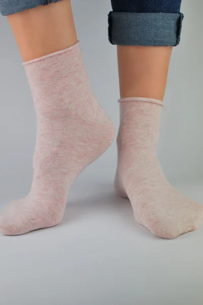 Dámské ponožky SB022-W-01 Pink - NOVITI