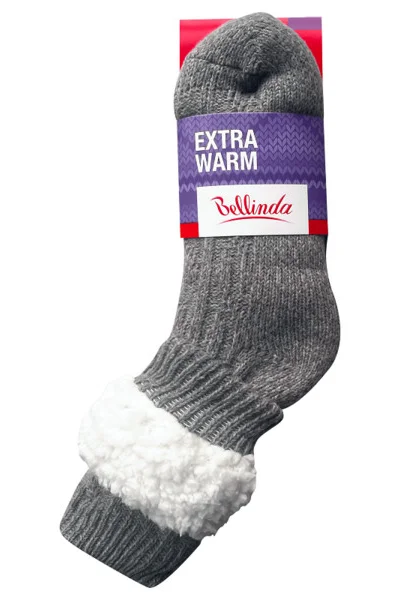 Ultra teplé ponožky HEAT WAVE SOCKS - Bellinda - šedá