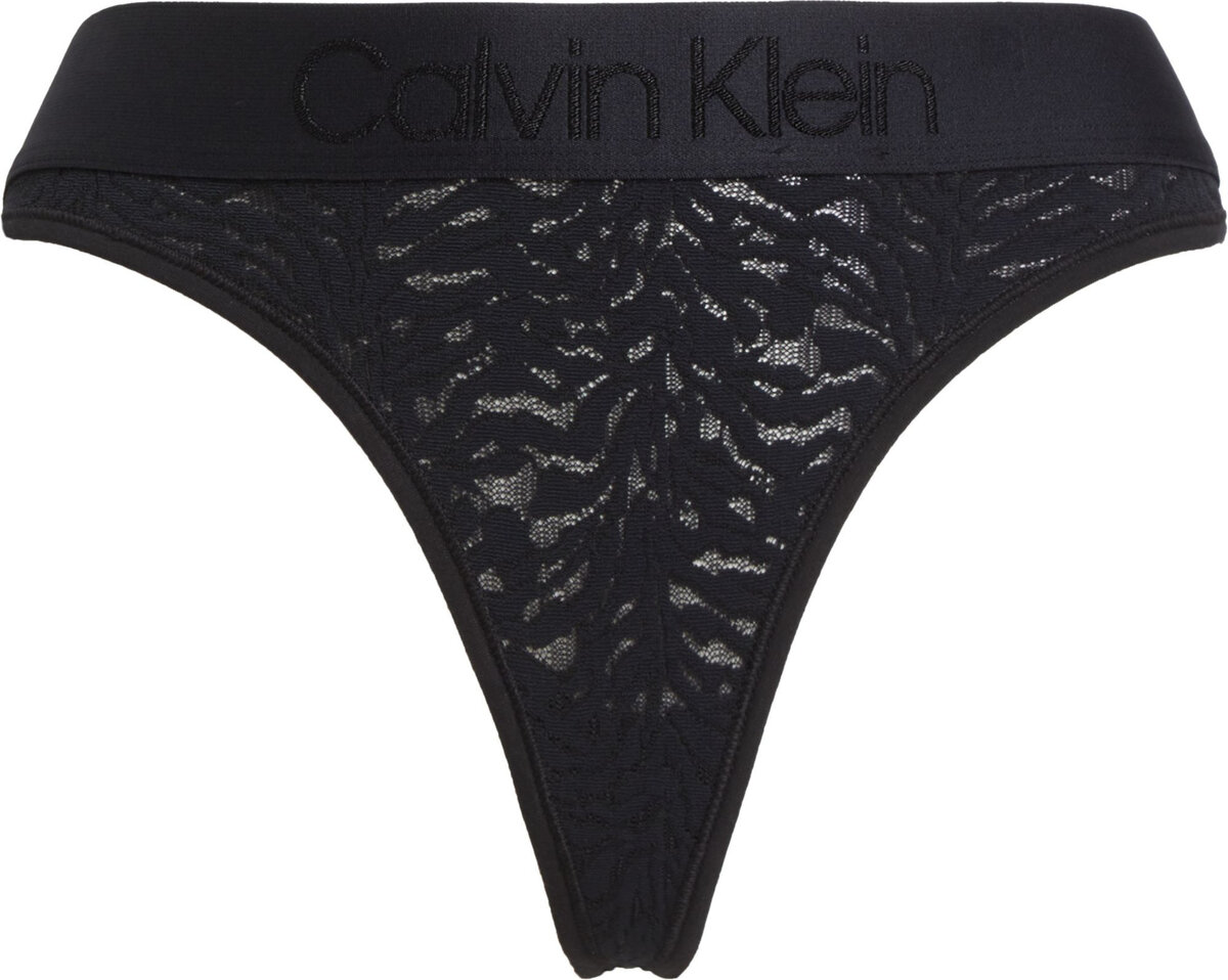 Černá krajka Calvin Klein - Dámská tanga Intrinsic, M i10_P67740_2:91_