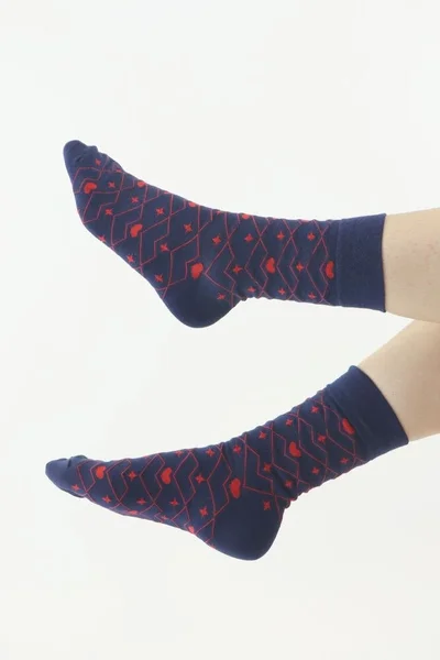 Duopack Komfortních Ponožek Moraj v Tmavé Barvě