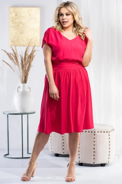 Romantické šaty Aniceta pro ženy plus size