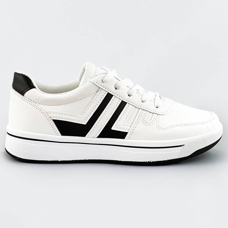 Bílo-černé dámské sportovní boty X9F Mix Feel, odcienie bieli XL (42) i392_20163-B
