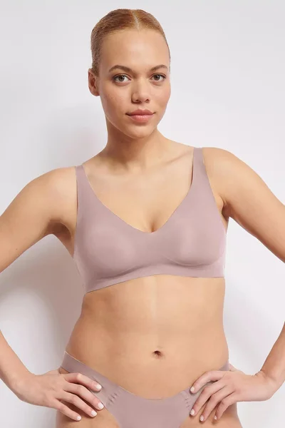 Podprsenka Sloggi ZERO Feel Soft Bra Fialová