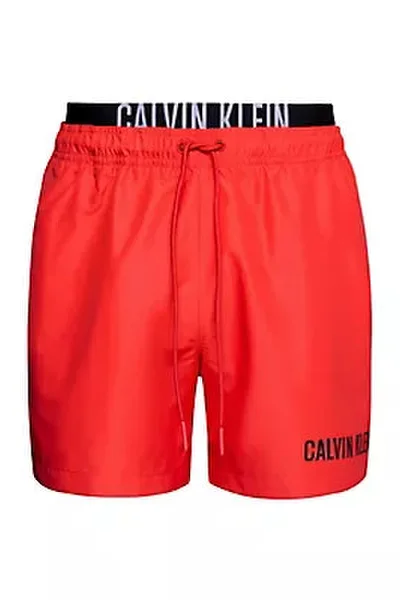 Mužské plavky Dvojitý pas MEDIUM - Calvin Klein