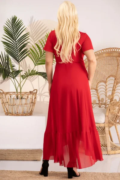 Šaty Grace - Elegantní Maxi Šaty pro Dámy Plus Size