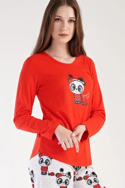 Romantické pyžamo s pandou - Vienetta Secret
