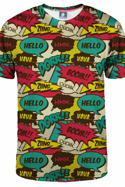 Aloha From Deer Unisex Teal Komiksové Tričko