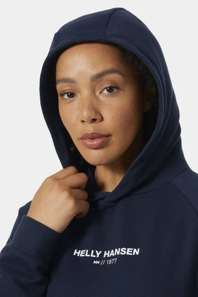 Mikinové šaty s kapucou Helly Hansen Core Hoodie Dress