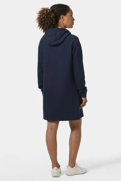 Mikinové šaty s kapucou Helly Hansen Core Hoodie Dress