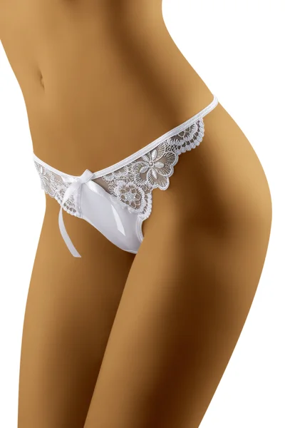 Dámská tanga Pavana White - Wol-Bar