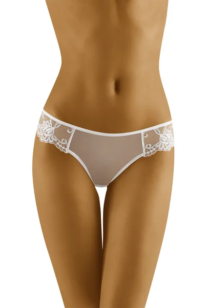 Dámská tanga Sartarella White - Wol-Bar