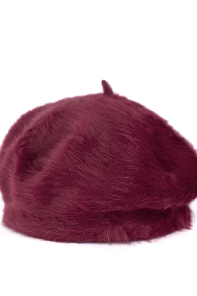 Angorský baret Burgundy - Art of Polo