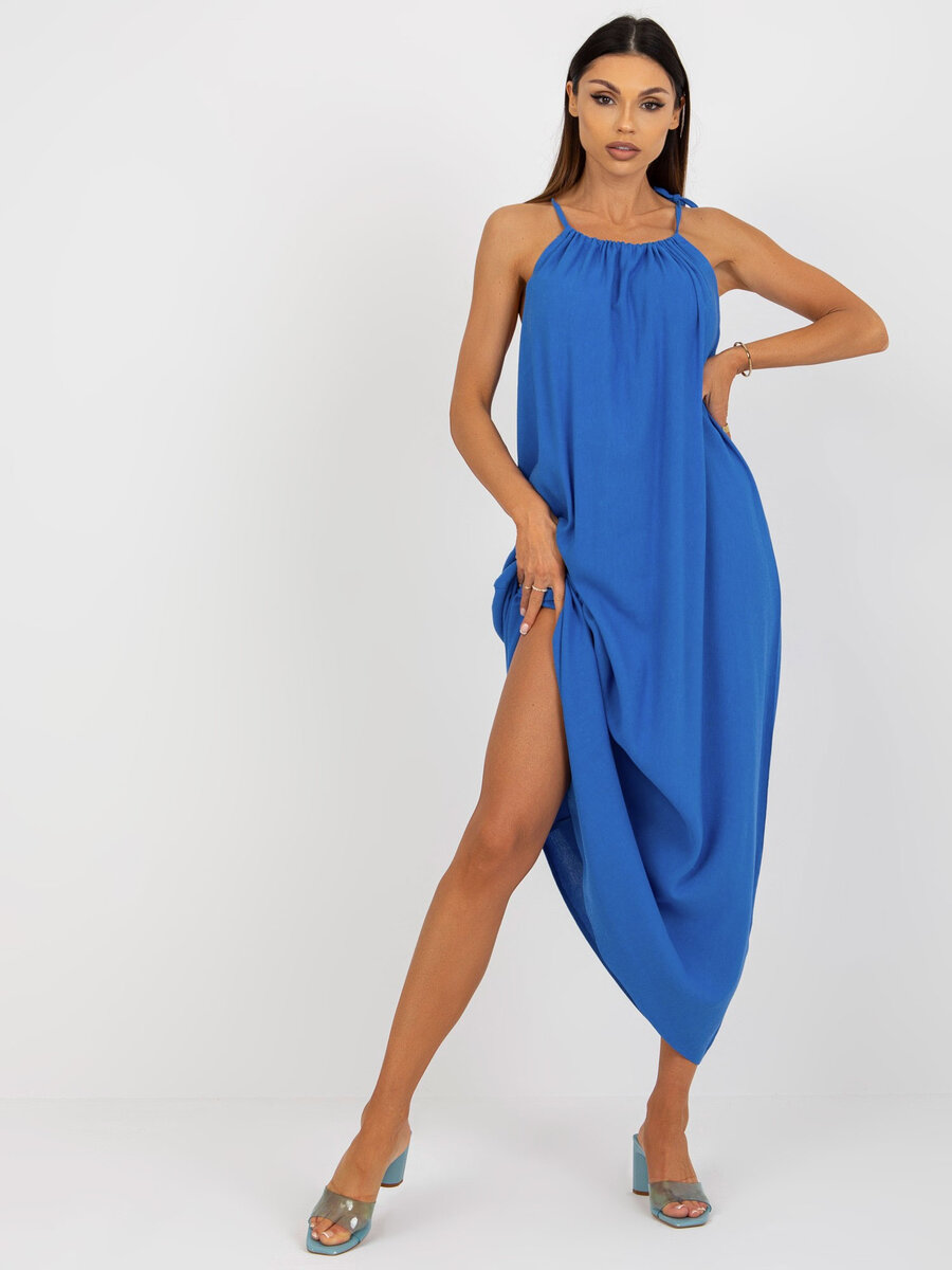 Modré dámské šaty TW SK BE od FPrice - elegantní a pohodlné, XL i523_2016103389445