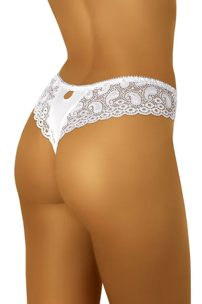 Dámská tanga Tanga White - Wol-Bar