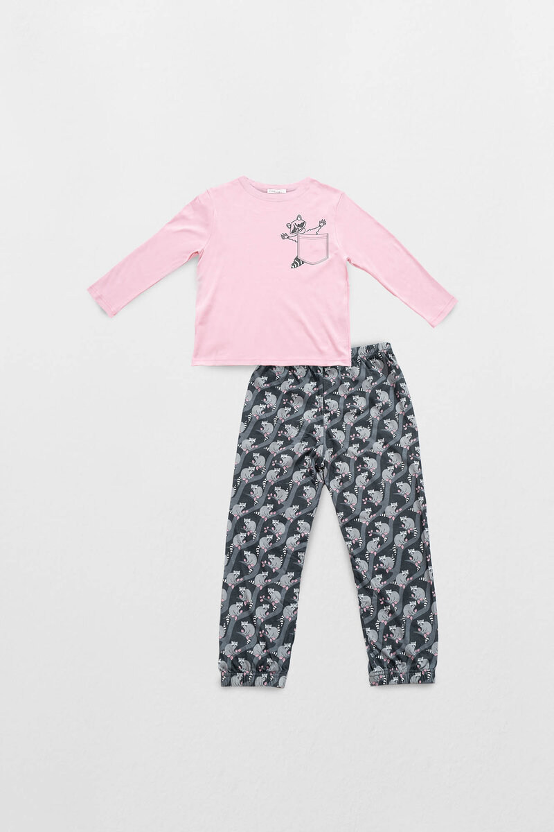 Růžové dětské pyžamo Vamp - Pink Nectar, pink nectar 4 i512_19464_272_1