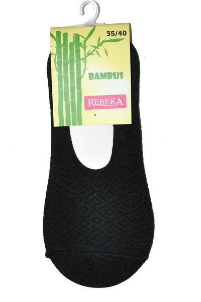 Dámské bambusové ponožky baletky Rebeka