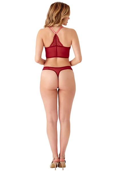 Gossard Bralette Podprsenka s Drátky Cranberry