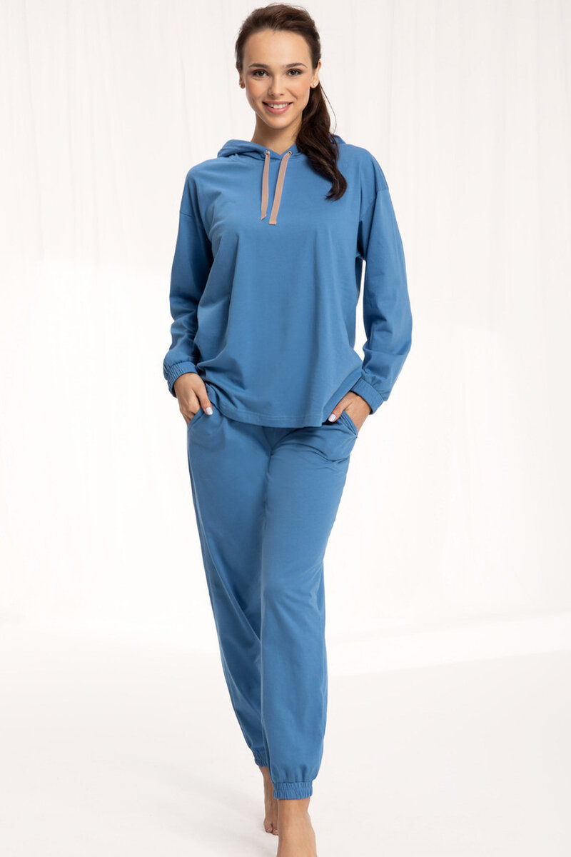 Pyžamo pro ženy NZC3 Luna, Modrá XL i170_619-XL-1