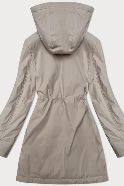 Bežová bunda pro ženy s kapucí S'West - Lehká elegance pro každý den