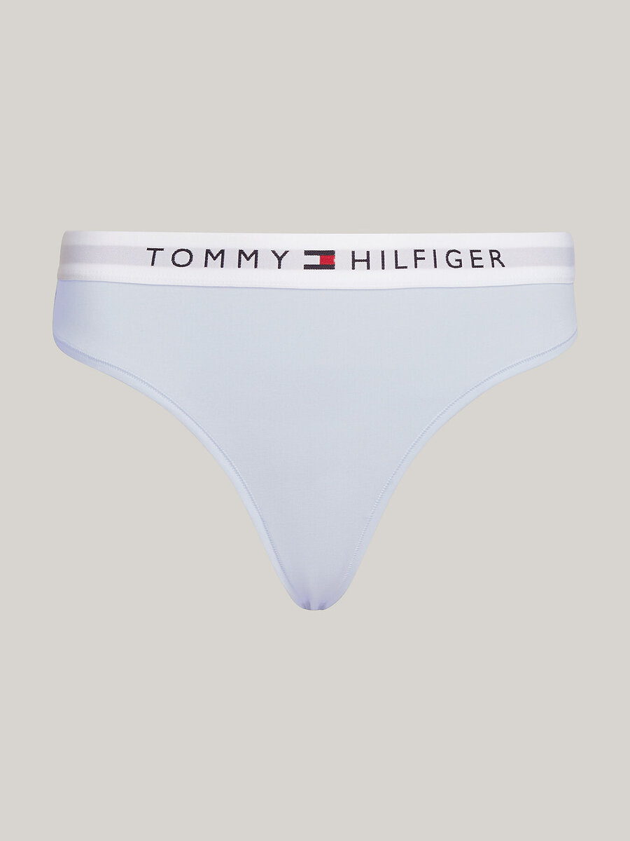 Dámské tanga modré - Tommy Hilfiger Klasik, S i10_P70981_2:92_