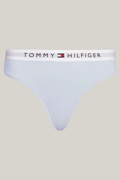 Dámské tanga modré - Tommy Hilfiger Klasik