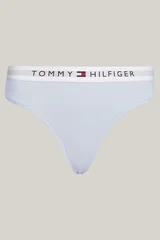 Dámské tanga modré - Tommy Hilfiger Klasik