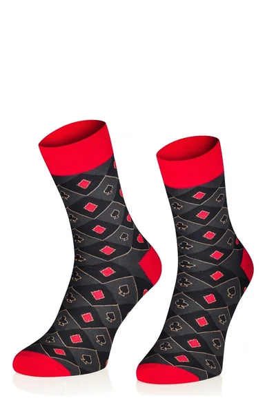 Mužské vášnivé valentýnské ponožky