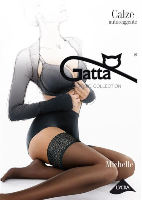 Dámské punčochové zboží Gatta Michelle S012 - Gatta, sytě bílá 1/2 i556_5767_1523_1313