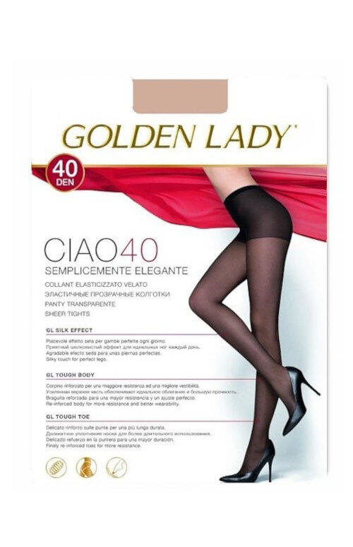 Dámské punčochové kalhoty Golden Lady Ciao MV8G5R den, nero/černá 3-M i384_6455581