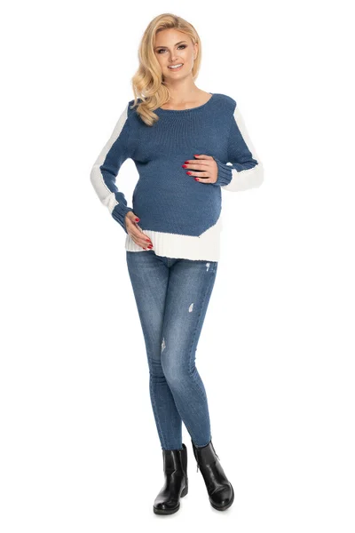 Dámský těhotenský svetr model 45849 PeeKaBoo