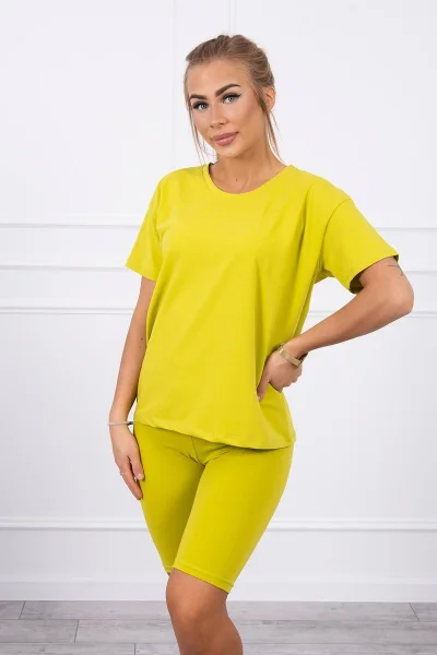 Dámská souprava top+legíny K-Fashion Kiwi