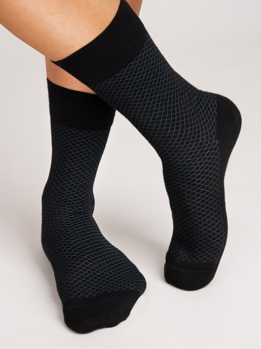Komfortní pánské bambusové ponožky Noviti, černá 39-42 i384_5521039