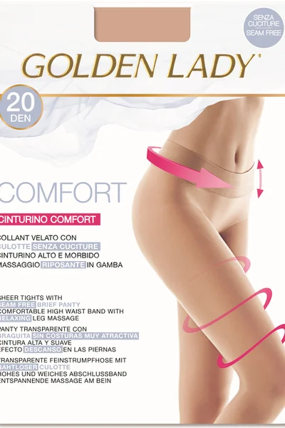 Dámské punčochové kalhoty Golden Lady Comfort 841TL den