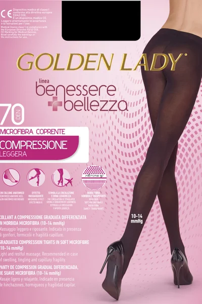 Dámské punčochové kalhoty Golden Lady Benessere NO9D den