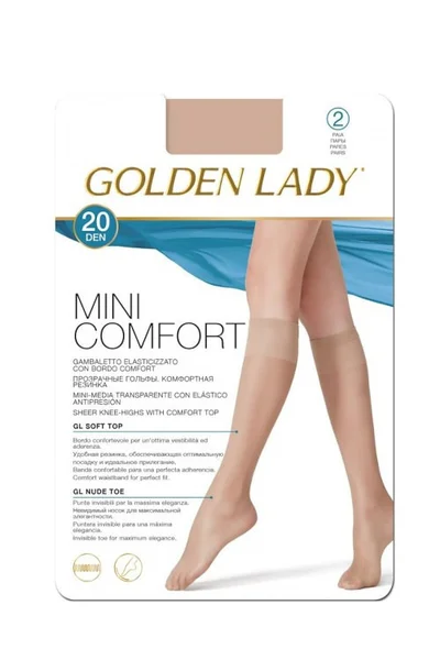 Dámské podkolenky |Golden Lady| Mini Confort 12DKPC den A`2