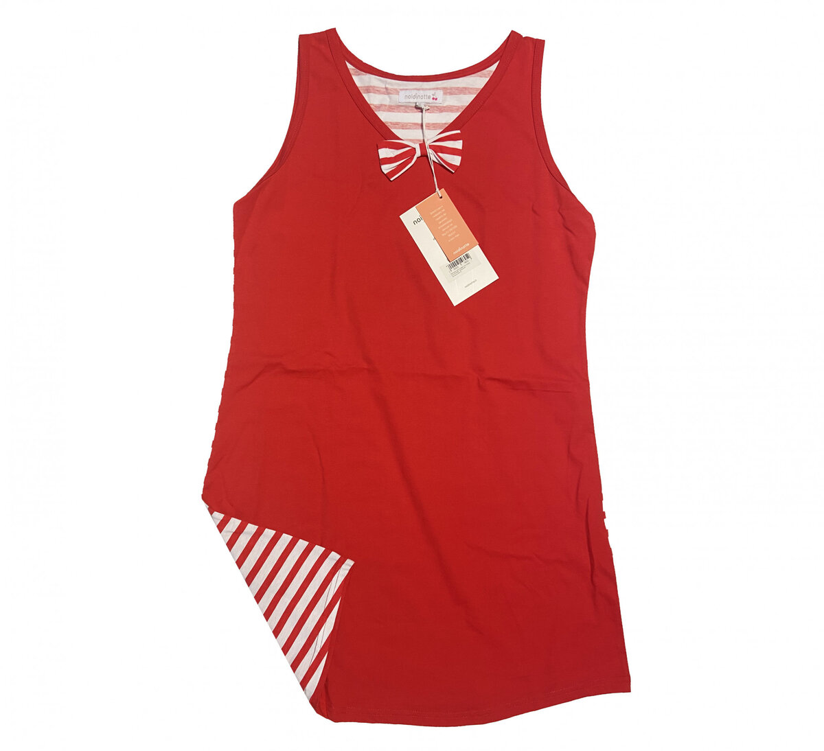 Dámská noční košile 6130 červenobílá - Noidinotte, červeno-bílá XL i10_P42896_1:46_2:93_
