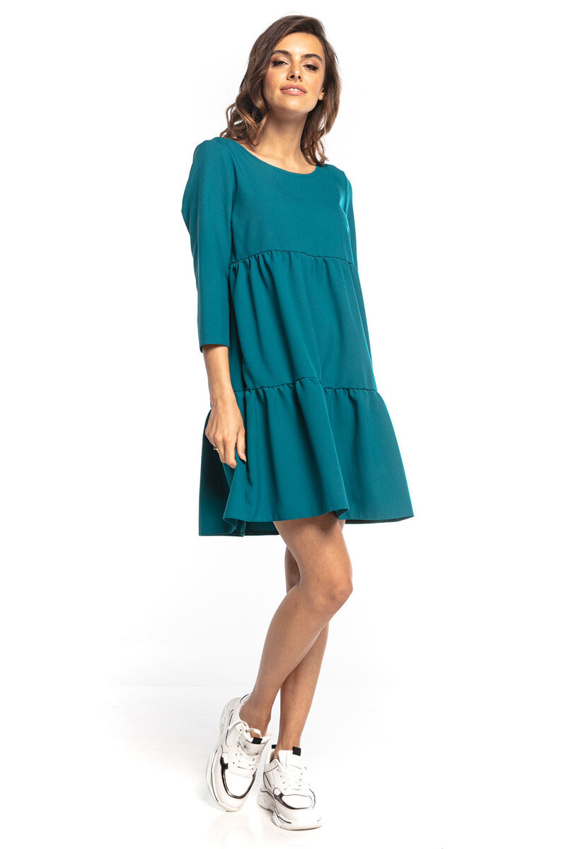 Dámské šaty SCHEI - Tessita, smaragdová XL-42 i10_P54689_1:885_2:498_