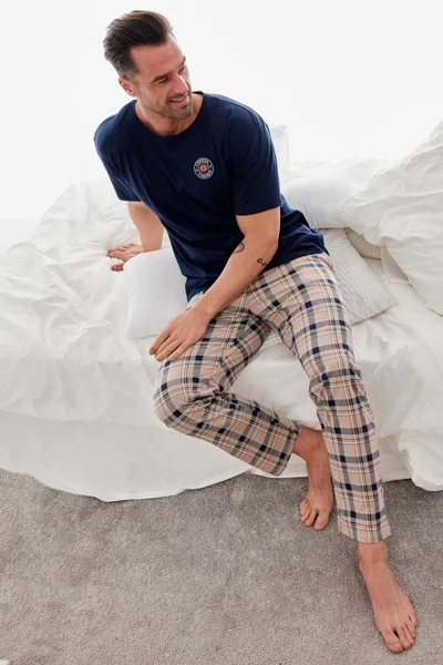 Mužské pohodlné pyžamo Cornette Canada 3XL-5XL