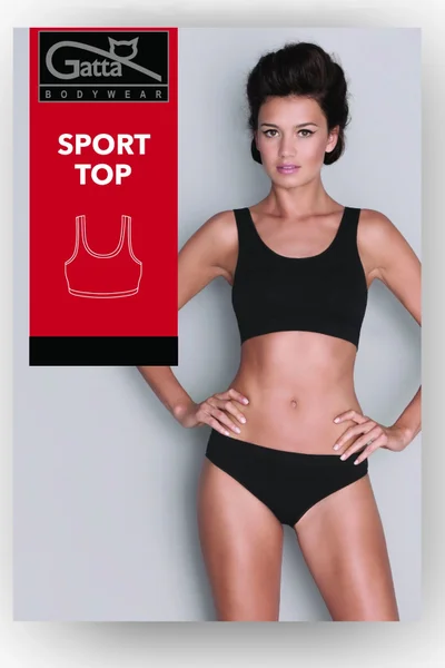 Podprsenka pro ženy fitness top 279 black - Gatta