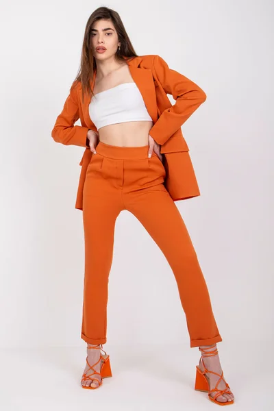 Dámské DHJ kalhoty SP B7J tmavě oranžová FPrice