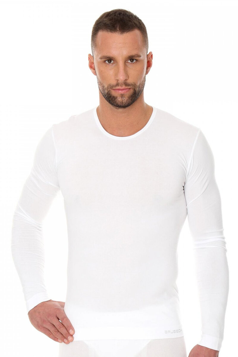 Pánské tričko 78I2V white - Brubeck, Bílá XXL i41_75608_2:bílá_3:XXL_
