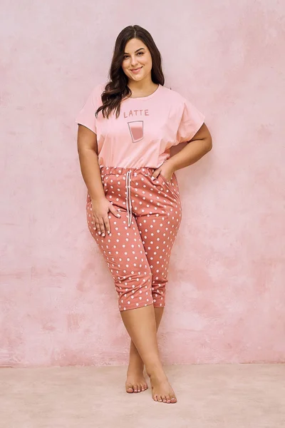 Růžové pyžamo pro ženy Frankie - Taro