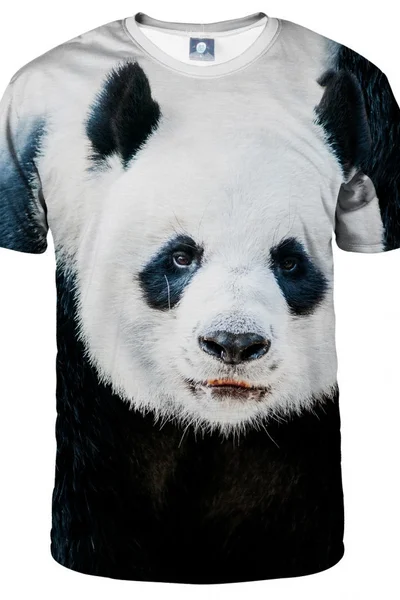 Unisex tričko Panda Aloha - bílá - celoplošný potisk Aloha From Deer