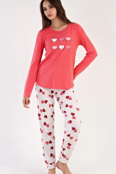 Valentýnské srdíčkové pyžamo Vienetta Secret
