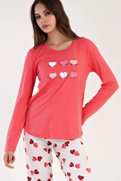 Valentýnské srdíčkové pyžamo Vienetta Secret